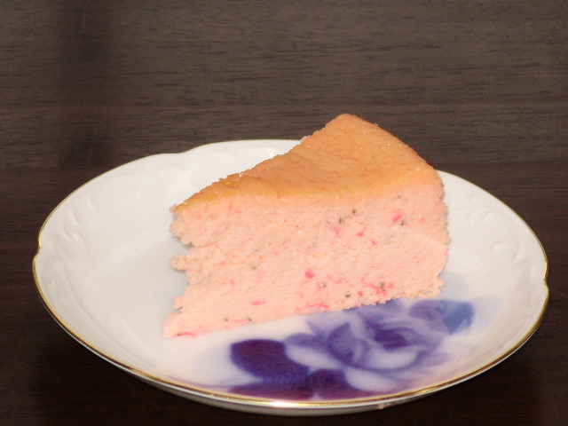 自家製 桜のケーキ 自家製 桜のケーキ