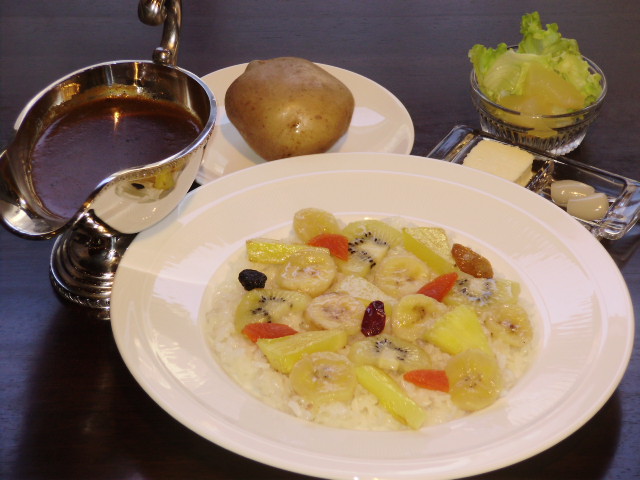 フルーツカレーライス フルーツカレーライス