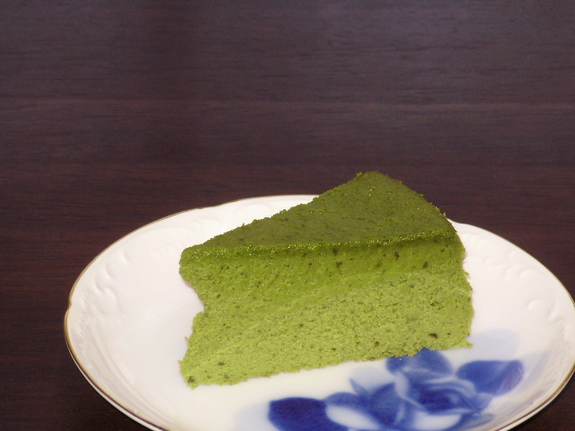 自家製 抹茶のケーキ 自家製 抹茶のケーキ