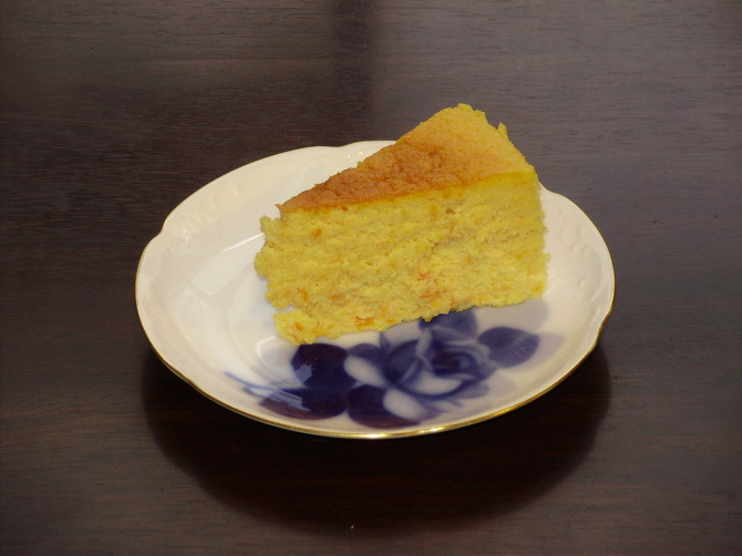 自家製 人参のケーキ 自家製 人参のケーキ